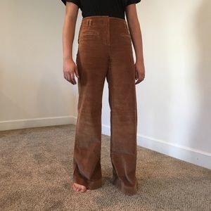 Cartonnier High Waisted Corduroy Wide Leg Pants 8